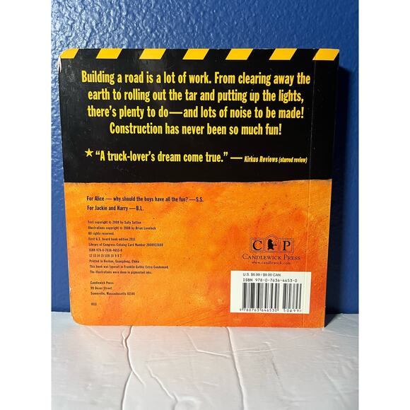 Roadwork (Construction Crew) Board book – Picture Book - Picture 2 of 7